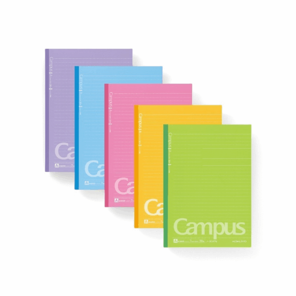 KOKUYO CAMPUS NOTEBOOK DOTTED LINE B5 30 SHEET 5 COLOR PACK