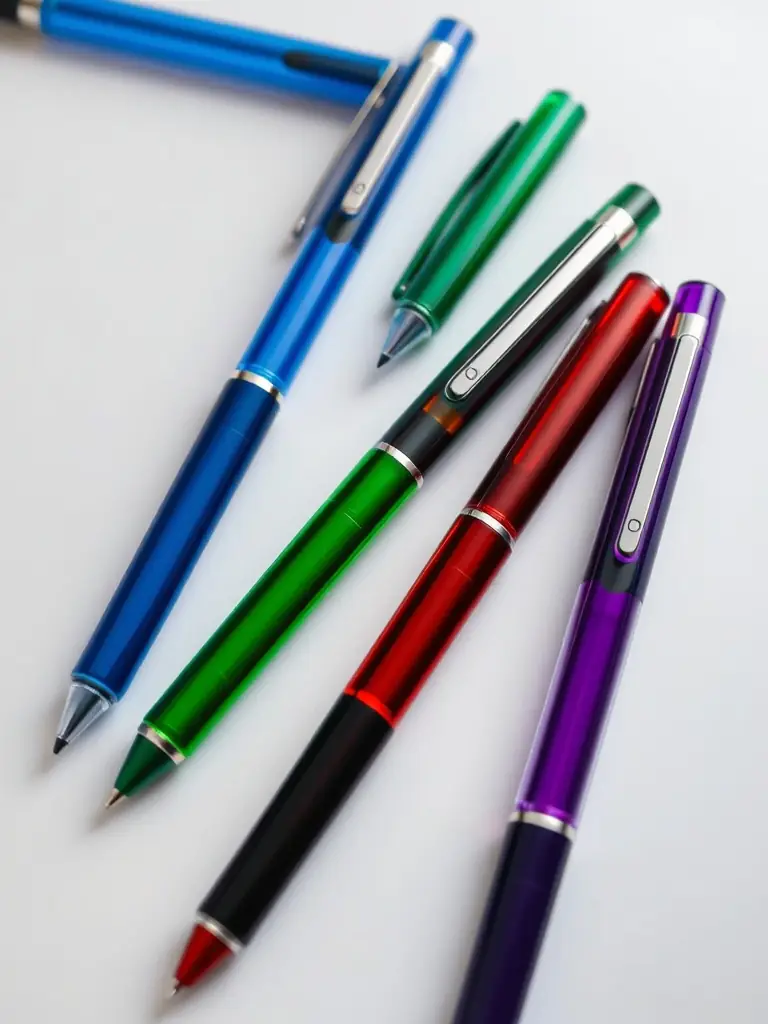 A set of Uni-ball Signo 207 pens in various vibrant colors, showcasing their smooth gel ink and comfortable grip, perfect for everyday writing and creative expression.